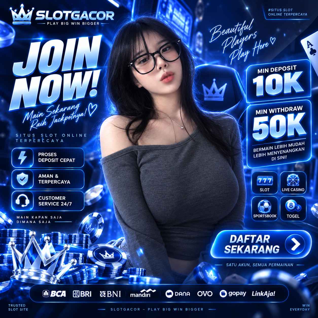 SUPER891 : Mahkota Kejayaan Super Obral Bonus Mewah Tanpa Syarat